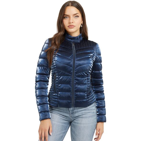 GUESS 'NEW VONA' SLIM COATED PUFFER JACKET ΓΥΝΑΙΚEIO W3YL14WFJ10-G7P1