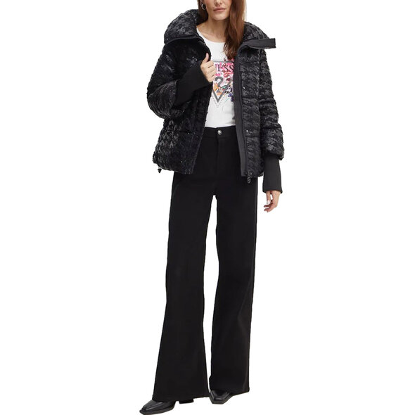 GUESS 'MELIE' HOUNDSTOOTH PU ΜΠΟΥΦΑΝ ΓΥΝΑΙΚΕΙΟ W4BL57WGL40-FS27