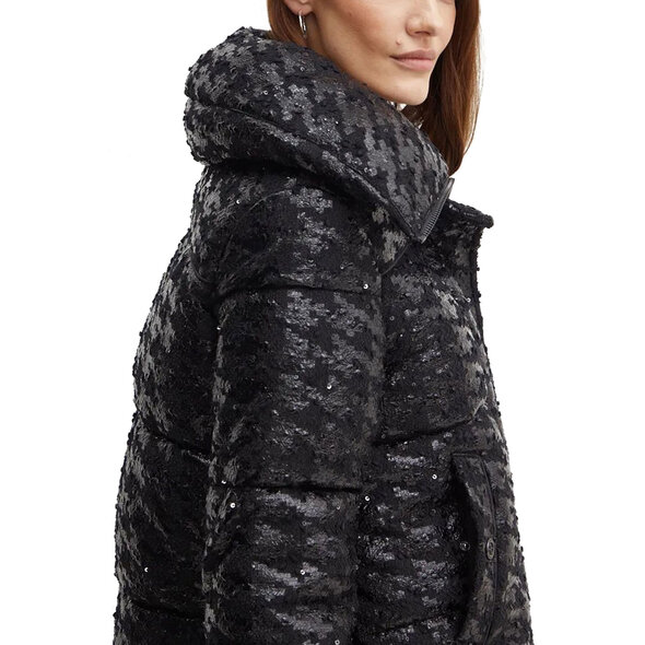GUESS 'MELIE' HOUNDSTOOTH PU ΜΠΟΥΦΑΝ ΓΥΝΑΙΚΕΙΟ W4BL57WGL40-FS27