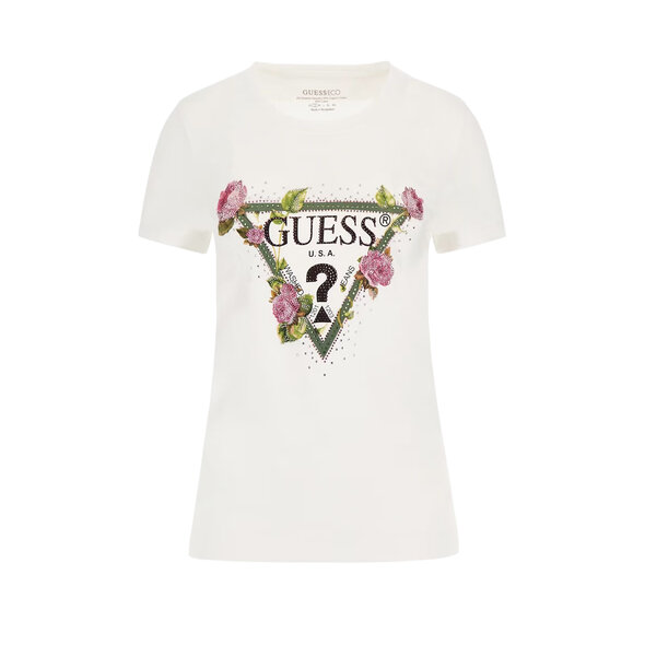 GUESS FLORAL TRIANGLE ΜΠΛΟΥΖΑ ΓΥΝΑΙΚEIA W4RI28J1314-G011