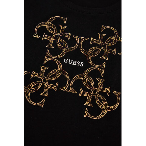 GUESS 4G LOGO ΜΠΛΟΥΖΑ ΓΥΝΑΙΚEIA W4RI35J1314-JBLK