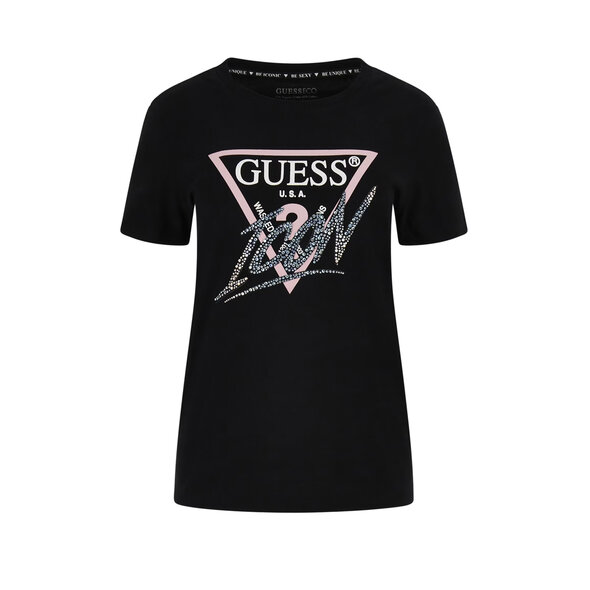 GUESS ICON ΜΠΛΟΥΖΑ ΓΥΝΑΙΚEIA W4RI41I3Z14-JBLK