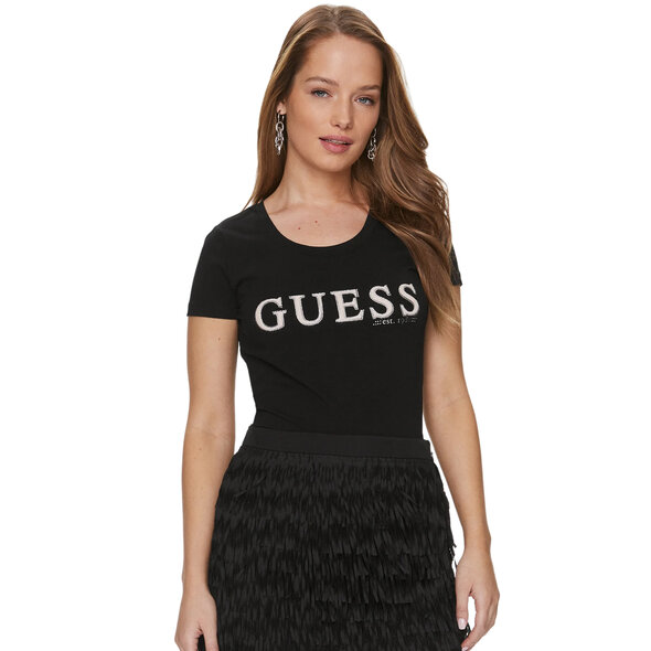GUESS PONY HAIR ΜΠΛΟΥΖΑ ΓΥΝΑΙΚEIA W4RI45J1314-JBLK