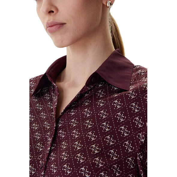 GUESS 'ALEXANDRA' ΠΟΥΚΑΜΙΣΟ ΓΥΝΑΙΚΕΙΟ W4YH47WF1T2-PMAD