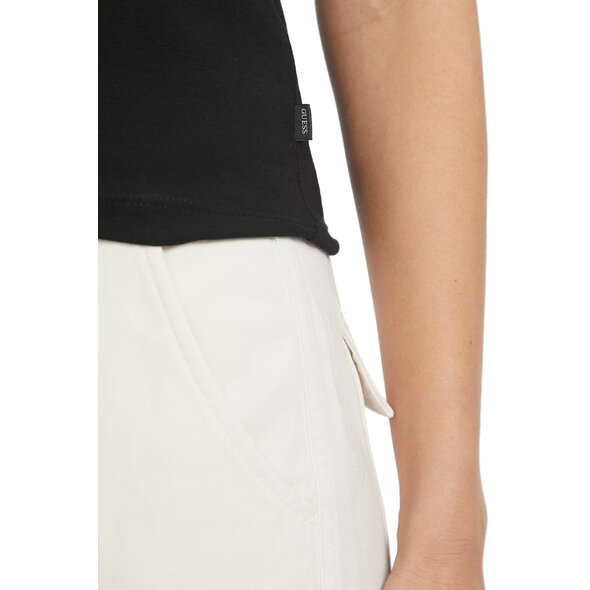 GUESS STRETCH ΜΠΛΟΥΖΑ ΓΥΝΑΙΚΕΙΑ W4YI01J1314-JBLK