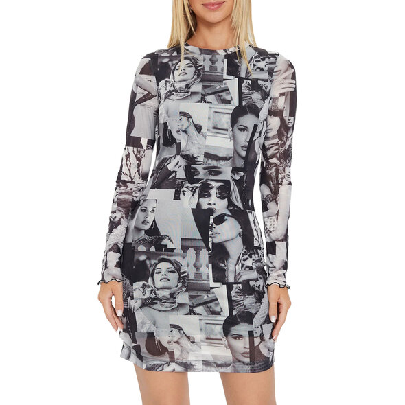 GUESS 'ADRIANA' MESH ΦΟΡΕΜΑ ΓΥΝΑΙΚΕΙΟ W4YK83KBBF2-P9XK