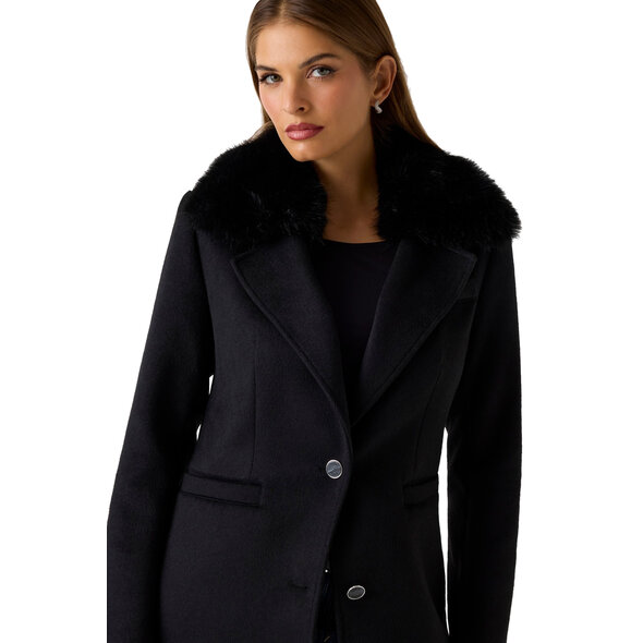 GUESS 'KAROLE' ΠΑΛΤΟ ΓΥΝΑΙΚΕΙΟ W5BL19W2642-JBLK