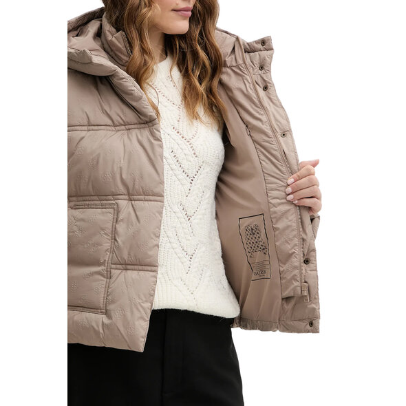 GUESS 'NEW DAISY' CROP PUFFER ΜΠΟΥΦΑΝ ΓΥΝΑΙΚΕΙΟ W5BL43W2902-F1AX