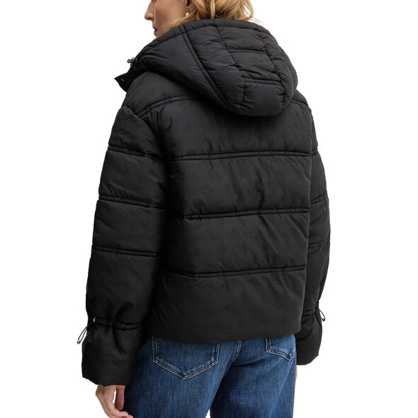 GUESS 'NEW DAISY' CROP PUFFER ΜΠΟΥΦΑΝ ΓΥΝΑΙΚΕΙΟ W5BL43W2902-JBLK