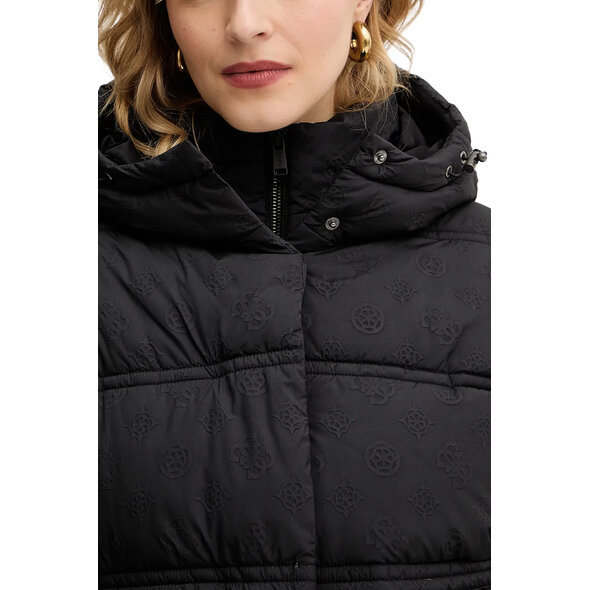 GUESS 'NEW DAISY' CROP PUFFER ΜΠΟΥΦΑΝ ΓΥΝΑΙΚΕΙΟ W5BL43W2902-JBLK