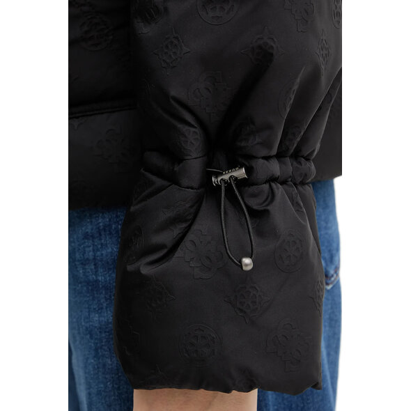 GUESS 'NEW DAISY' CROP PUFFER ΜΠΟΥΦΑΝ ΓΥΝΑΙΚΕΙΟ W5BL43W2902-JBLK