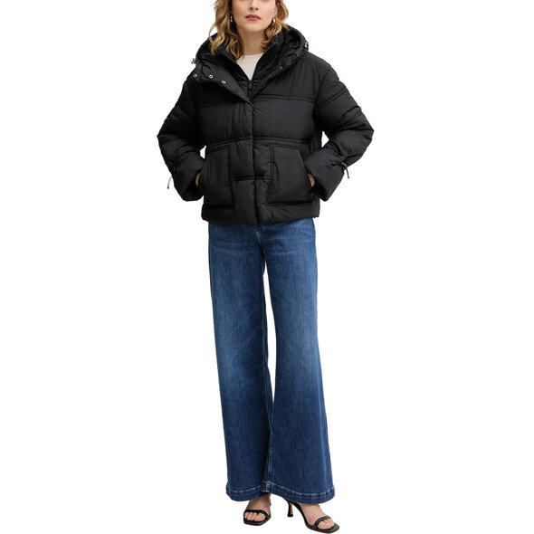 GUESS 'NEW DAISY' CROP PUFFER ΜΠΟΥΦΑΝ ΓΥΝΑΙΚΕΙΟ W5BL43W2902-JBLK