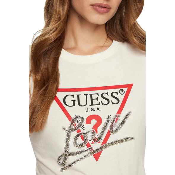 GUESS LOVE LOGO ΜΠΛΟΥΖΑ ΓΥΝΑΙΚΕΙA W5RI10I3Z14-G012