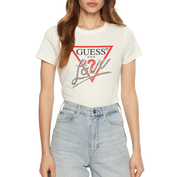 GUESS LOVE LOGO ΜΠΛΟΥΖΑ ΓΥΝΑΙΚΕΙA W5RI10I3Z14-G012