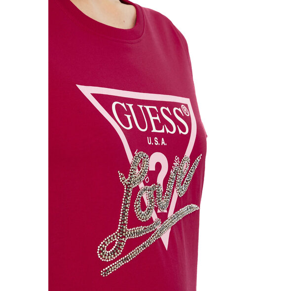 GUESS LOVE LOGO ΜΠΛΟΥΖΑ ΓΥΝΑΙΚΕΙA W5RI10I3Z14-G574