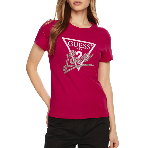 GUESS LOVE LOGO ΜΠΛΟΥΖΑ ΓΥΝΑΙΚΕΙA W5RI10I3Z14-G574