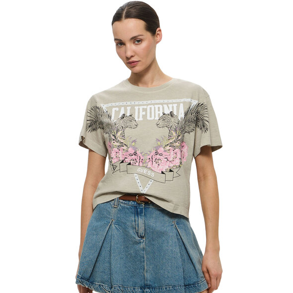 GUESS CALIFORNIA PRINT ΜΠΛΟΥΖΑ ΓΥΝΑΙΚΕΙA W5RI13K6XN4-G9N9