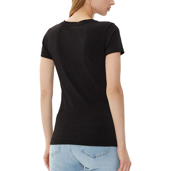 GUESS PYTHON TRIANGLE LOGO ΜΠΛΟΥΖΑ ΓΥΝΑΙΚΕΙA W5RI21J1314-JBLK