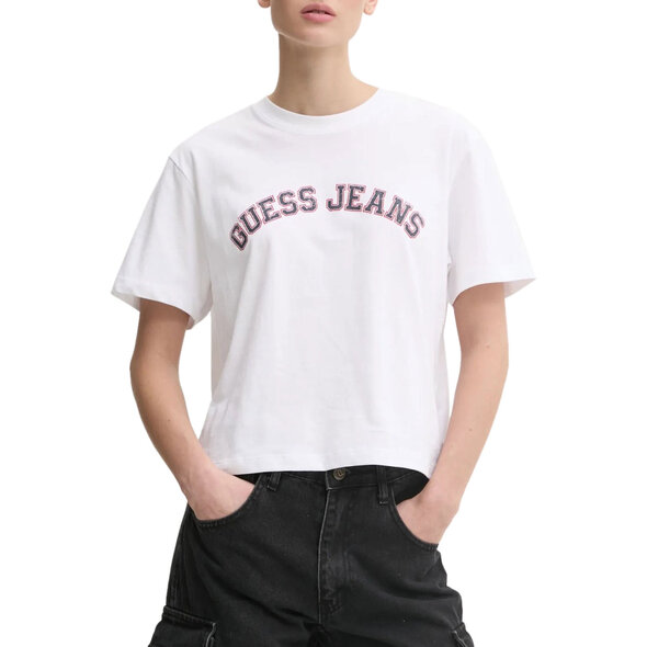 GUESS BOXY COLLEGIATE ΜΠΛΟΥΖΑ ΓΥΝΑΙΚΕΙΑ W5RI41K8HM0-G011