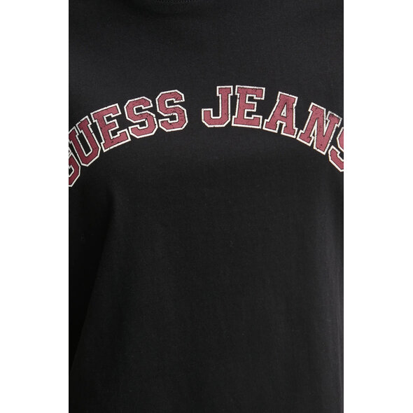 GUESS BOXY COLLEGIATE ΜΠΛΟΥΖΑ ΓΥΝΑΙΚΕΙΑ W5RI41K8HM0-JBLK