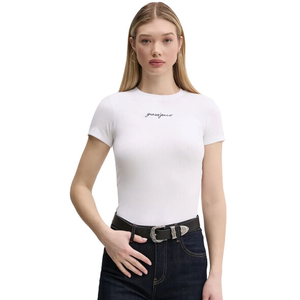 GUESS SLIM RIB ΜΠΛΟΥΖΑ ΓΥΝΑΙΚΕΙA W5RI57KA0H1-G011