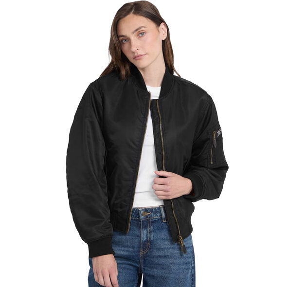 GUESS BOMBER ΜΠΟΥΦΑΝ ΓΥΝΑΙΚΕΙΟ W5RL81WHAA2-JBLK