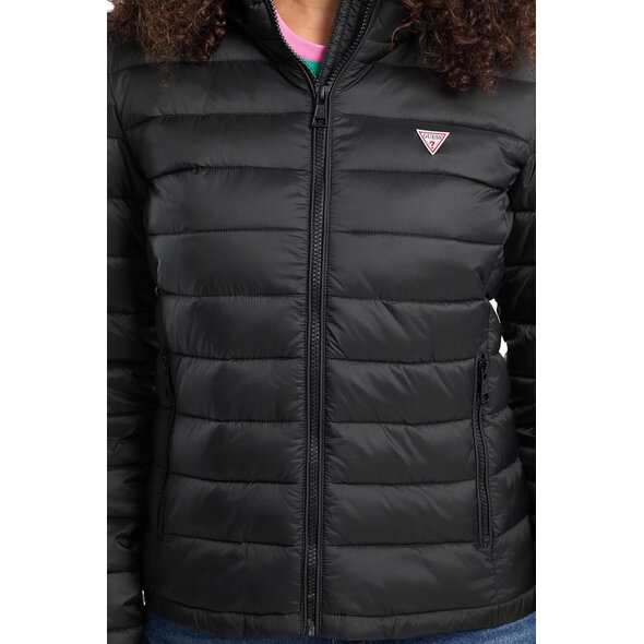 GUESS PUFFER ΜΠΟΥΦΑΝ ΓΥΝΑΙΚΕΙΟ W5RL99WHAB2-JBLK