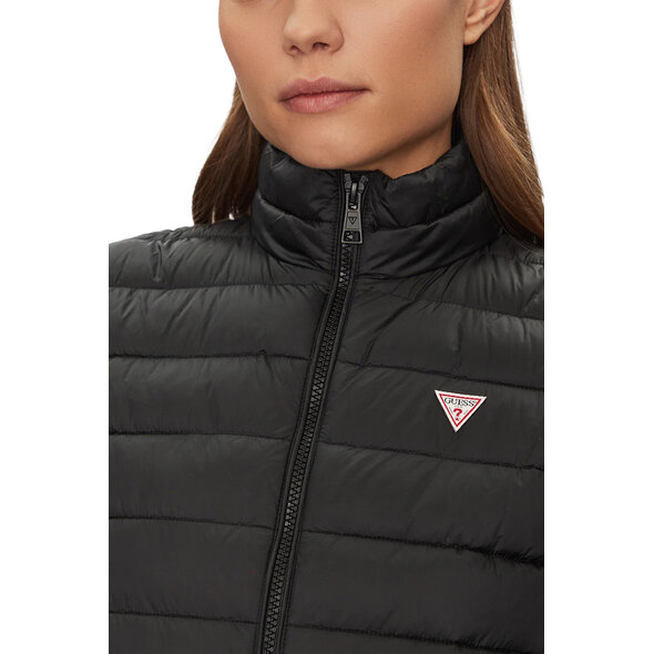 GUESS PUFFER ΓΙΛΕΚΟ ΓΥΝΑΙΚΕΙΟ W5RN55WHAB2-JBLK