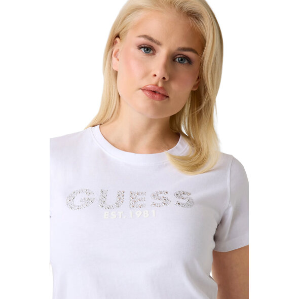 GUESS STUDS SCRIPT ΜΠΛΟΥΖΑ ΓΥΝΑΙΚΕΙΑ W6GI15K3035-G011