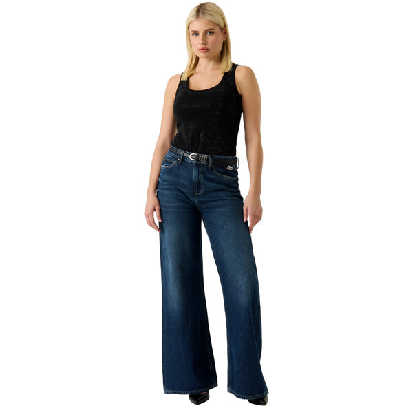 GUESS 4G ALLOVER TANK TOP ΓΥΝΑΙΚΕΙΟ W6GP10K2932-JBLK