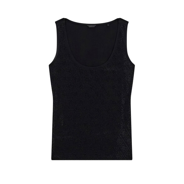 GUESS 4G ALLOVER TANK TOP ΓΥΝΑΙΚΕΙΟ W6GP10K2932-JBLK