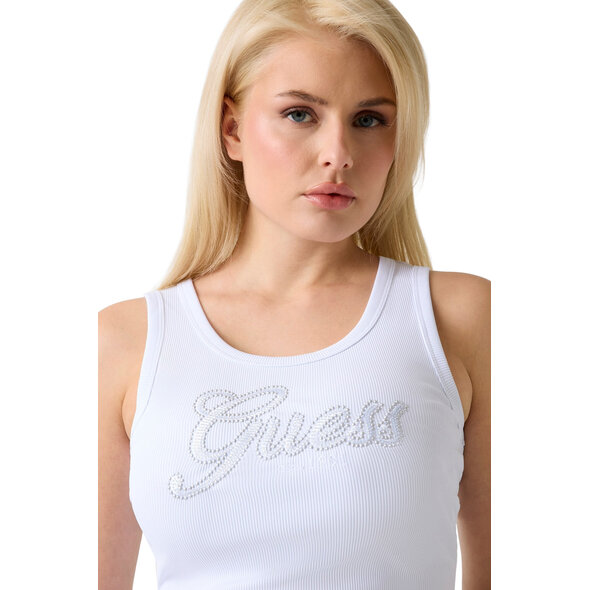 GUESS LOGO SCRIPT TANK TOP ΓΥΝΑΙΚΕΙΟ W6GP22K2954-G011