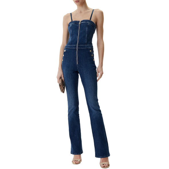 GUESS 'VALE' DENIM JUMPSUIT ΓΥΝΑΙΚΕΙΟ W6RD0ID6883-TPBE