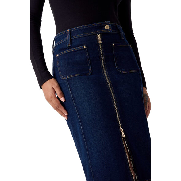 GUESS 'ROSITA' DENIM ΦΟΥΣΤΑ ΓΥΝΑΙΚΕΙΑ W6RD0UD6881-BLJO