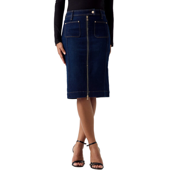 GUESS 'ROSITA' DENIM ΦΟΥΣΤΑ ΓΥΝΑΙΚΕΙΑ W6RD0UD6881-BLJO