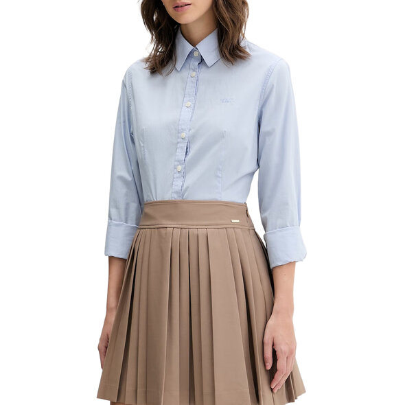 GUESS FITTED SLIM ΠΟΥΚΑΜΙΣΟ ΓΥΝΑΙΚΕΙΟ W6RH66WH7P1-G76S