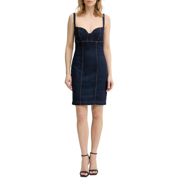GUESS 'ADELAIDA' DENIM ΦΟΡΕΜΑ ΓΥΝΑΙΚΕΙΟ W6RK95D6881-BLJO