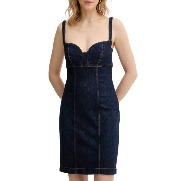 GUESS 'ADELAIDA' DENIM ΦΟΡΕΜΑ ΓΥΝΑΙΚΕΙΟ W6RK95D6881-BLJO