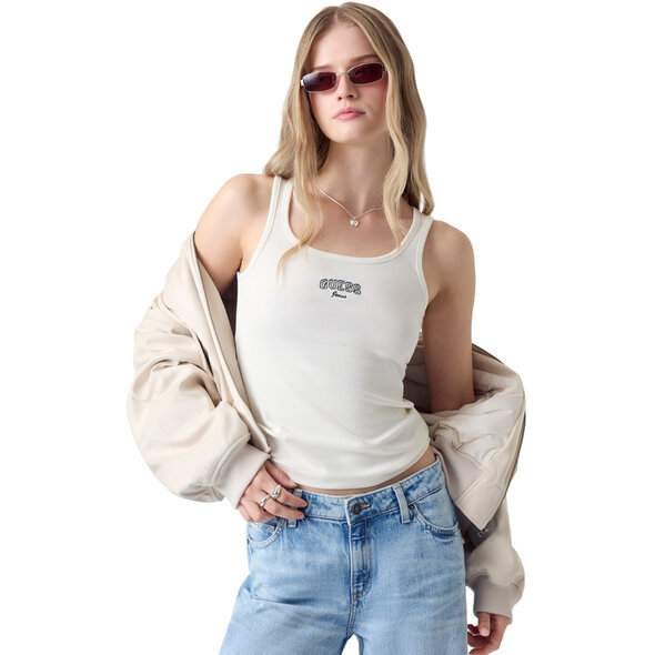 GUESS TANK TOP ΜΠΛΟΥΖΑ ΓΥΝΑΙΚΕΙΑ W6RP20KA0H1-G053