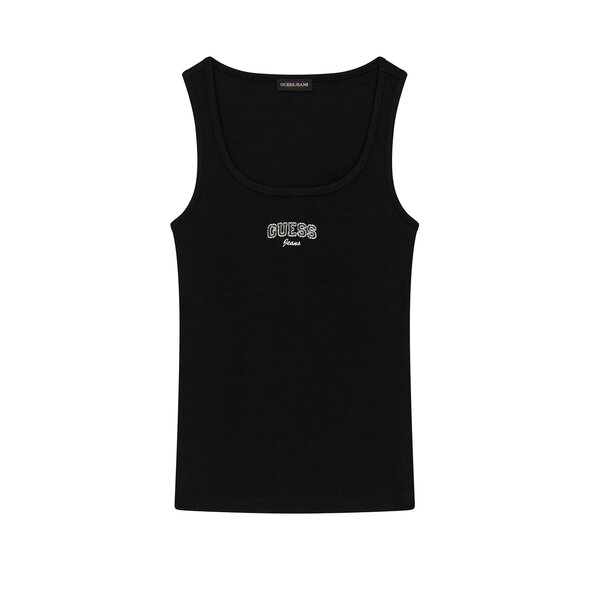 GUESS TANK TOP ΜΠΛΟΥΖΑ ΓΥΝΑΙΚΕΙΑ W6RP20KA0H1-JBLK