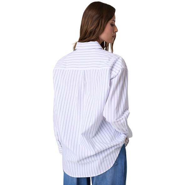 GUESS OVERSIZED OXFORD ΠΟΥΚΑΜΙΣΟ ΓΥΝΑΙΚΕΙΟ W6YH74W3361-S04G