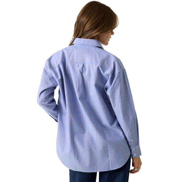 GUESS OVERSIZED OXFORD ΠΟΥΚΑΜΙΣΟ ΓΥΝΑΙΚΕΙΟ W6YH74W3361-SB0F