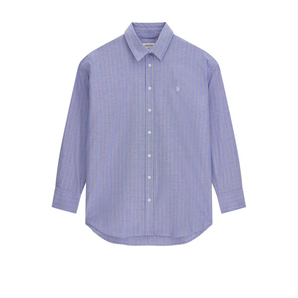 GUESS OVERSIZED OXFORD ΠΟΥΚΑΜΙΣΟ ΓΥΝΑΙΚΕΙΟ W6YH74W3361-SB0F