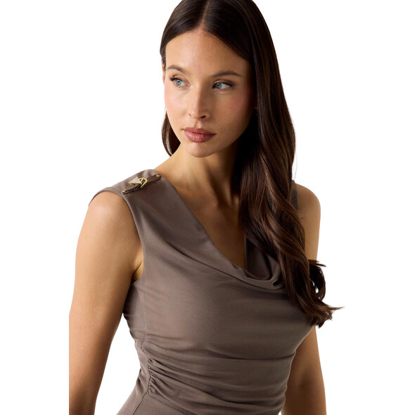 GUESS 'KAROLE' DRAPED ΦΟΡΕΜΑ ΓΥΝΑΙΚΕΙΟ W6YK11K4357-A11Q