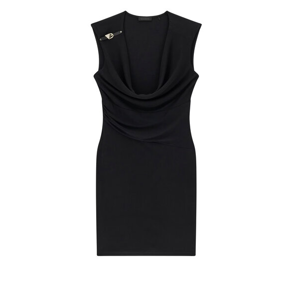 GUESS 'KAROLE' DRAPED ΦΟΡΕΜΑ ΓΥΝΑΙΚΕΙΟ W6YK11K4357-JBLK