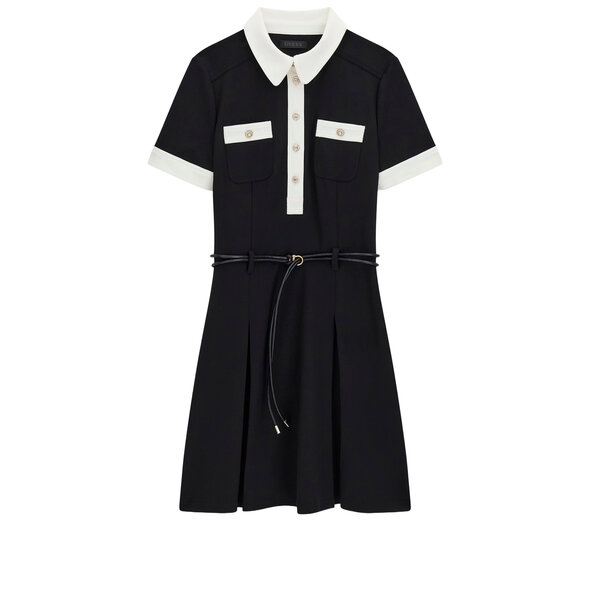GUESS 'CLAUDIE' POLO ΦΟΡΕΜΑ ΓΥΝΑΙΚΕΙΟ W6YK15K4367-JBLK