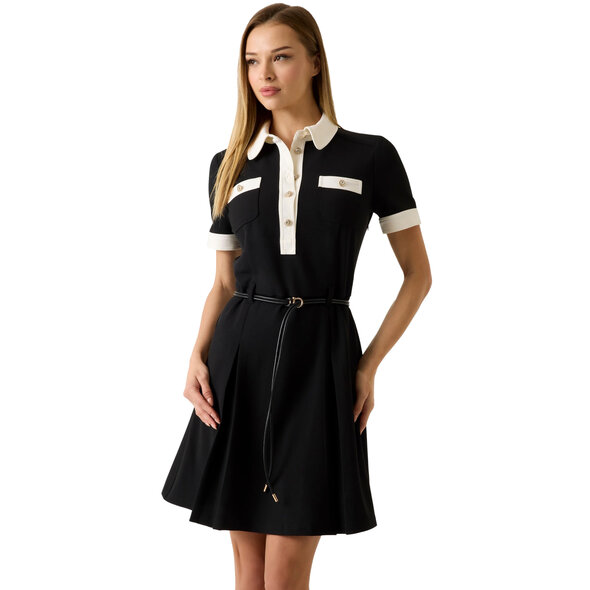 GUESS 'CLAUDIE' POLO ΦΟΡΕΜΑ ΓΥΝΑΙΚΕΙΟ W6YK15K4367-JBLK