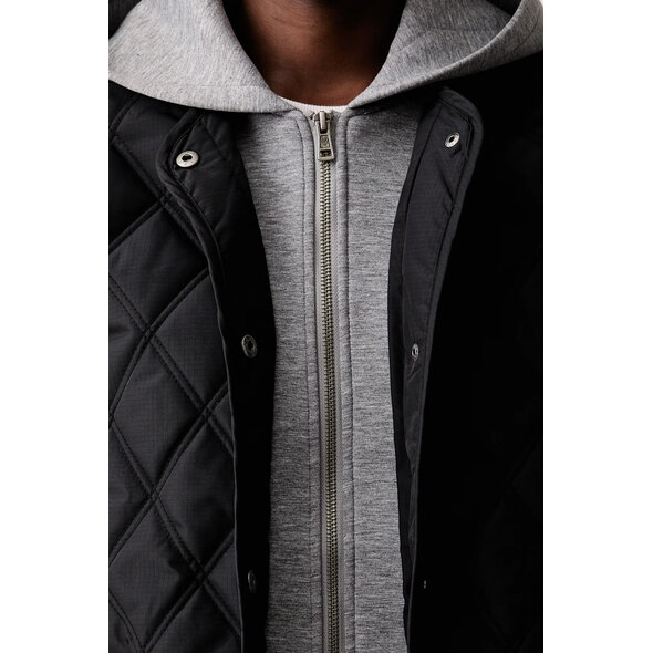 GUESS QUILTED ΜΠΟΥΦΑΝ ΓΥΝΑΙΚΕΙΟ W6YL08W2693-JBLK