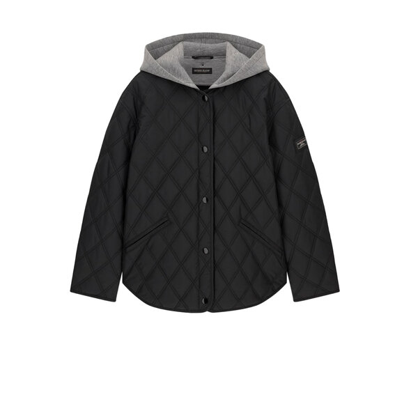 GUESS QUILTED ΜΠΟΥΦΑΝ ΓΥΝΑΙΚΕΙΟ W6YL08W2693-JBLK