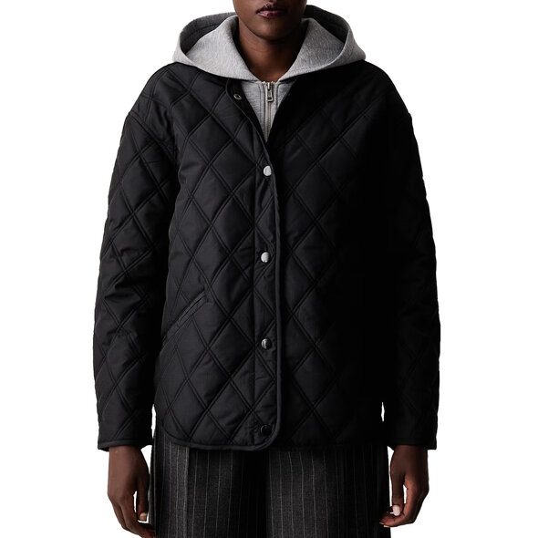 GUESS QUILTED ΜΠΟΥΦΑΝ ΓΥΝΑΙΚΕΙΟ W6YL08W2693-JBLK
